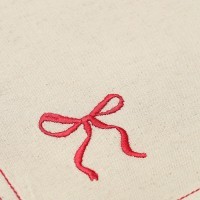 Дорожка на стол fancy bows бежевого цвета из коллекции essential, 45x150 см (79422)