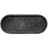 Поднос marm, 25х10 см, черный мрамор (75922)