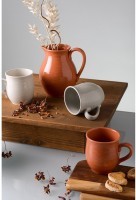 Кружка in the village, 490 мл, светло-бежевая (73916)