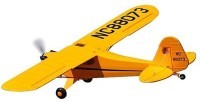 Радиоуправляемый самолет Top RC J3 1400mm Yellow RTF (TOP067C)