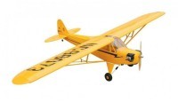 Радиоуправляемый самолет Top RC J3 1400mm Yellow RTF (TOP067C)