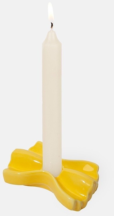 Подсвечник dolce vita, 6,5х10х2,7 см, желтый (79940)