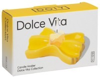 Подсвечник dolce vita, 6,5х10х2,7 см, желтый (79940)