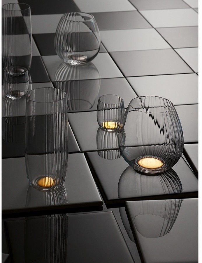 Набор бокалов для вина alice, 610 мл, золотистые, 4 шт. (76606)