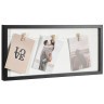 Рамка для фотографий с подсветкой everyday, 23х49 см, черная (76271)