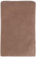 Плед из стираного хлопка цвета мокко из коллекции essential, 130x180 см (79340)