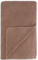 Плед из стираного хлопка цвета мокко из коллекции essential, 130x180 см (79340)