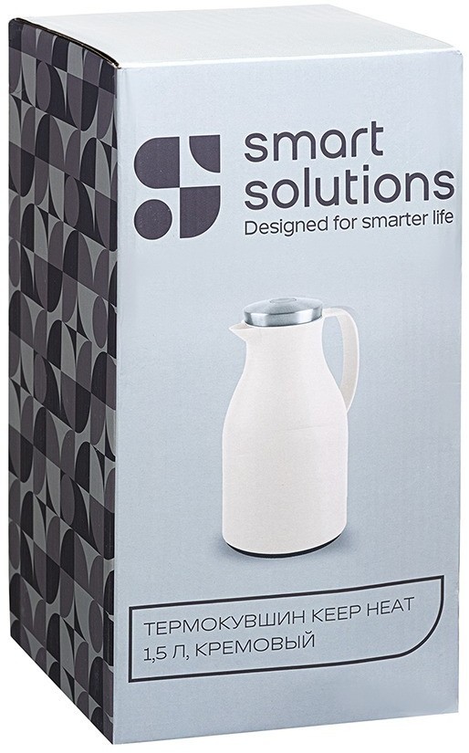 Термокувшин keep heat, 1,5 л, кремовый (78261)