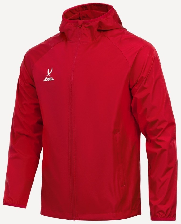 Куртка ветрозащитная JOGEL CAMP Rain Jacket, красный (2095803)