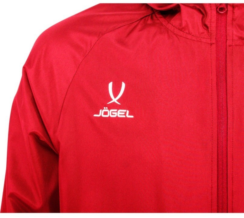 Куртка ветрозащитная JOGEL CAMP Rain Jacket, красный (2095803)