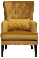 Кресло Rimini велюр горчичный Colton 022-ORANG 74*84*104см с подушкой (TT-00011016)