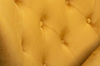 Кресло Rimini велюр горчичный Colton 022-ORANG 74*84*104см с подушкой (TT-00011016)