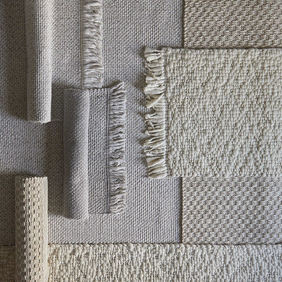 Ковер из переработанного пластика бежевого цвета из коллекции ethnic, 60х90 см (77518)