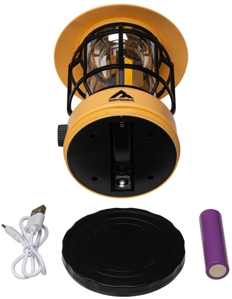 Фонарь подвесной Travel Backyard, бежевый/черный (1558633)