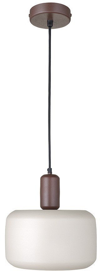 Светильник подвесной juko, D28х32 см, вишневый (76347)