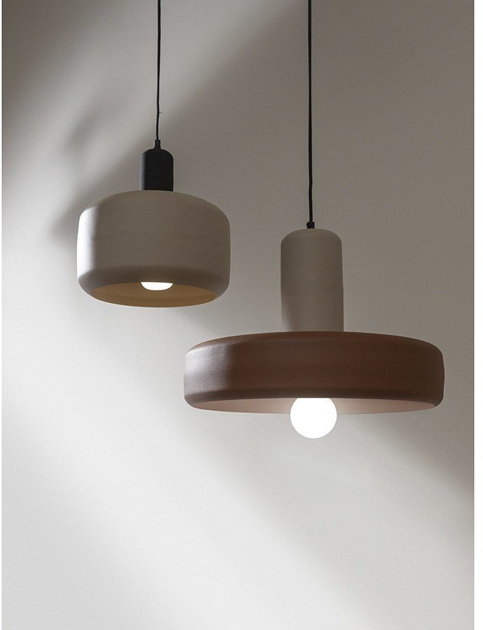 Светильник подвесной juko, D28х32 см, вишневый (76347)