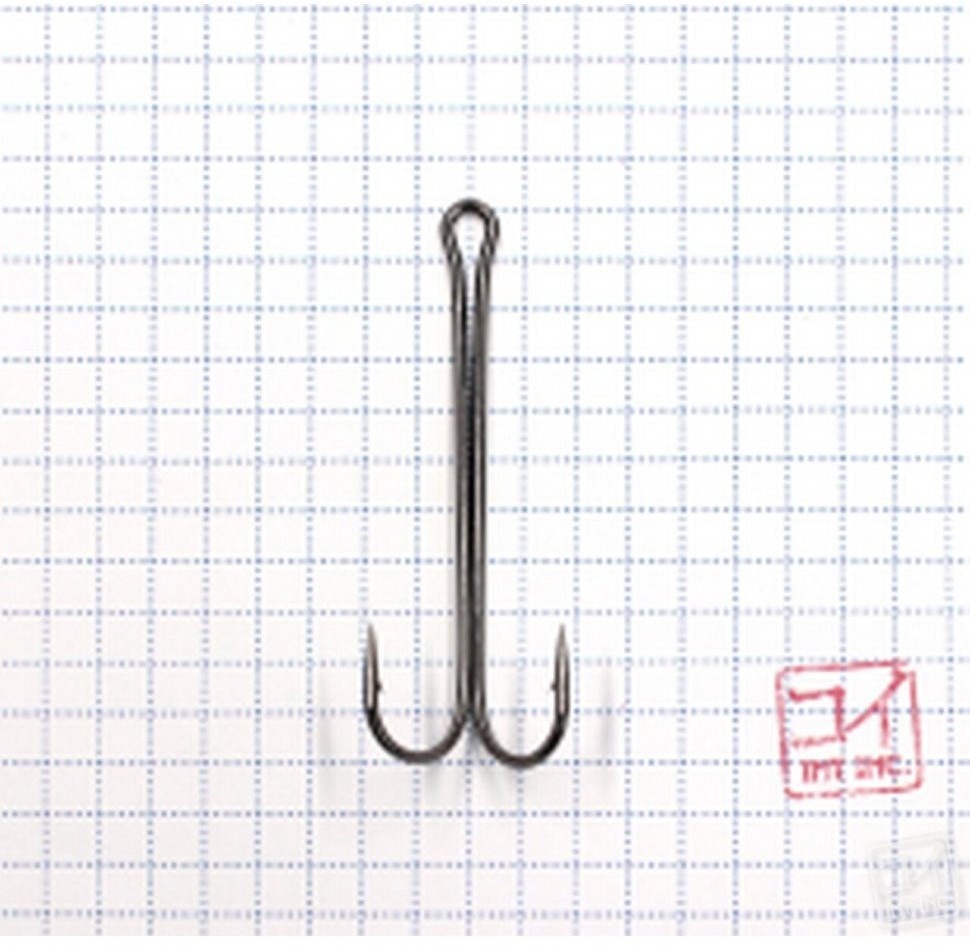 Крючок Koi 3 XL Double Hook № 2/0 , BN, двойник (10 шт.) KH2421-2/0BN (68843)