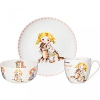 Набор посуды обеденный lefard &quot;лучшие друзья&quot; 3 пр. Lefard (415-2183)