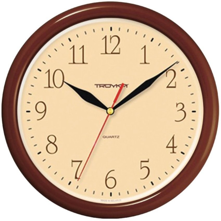 Часы настенные Troyka 21234287 круг D24,5 см (1) (65150)