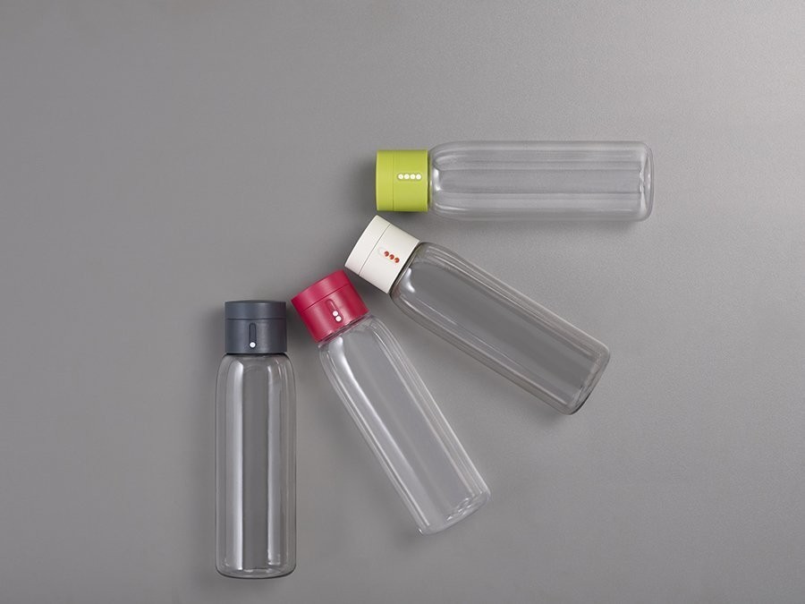 Бутылка dot, 600 мл, серая (54851)