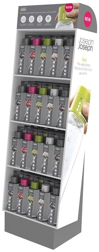 Бутылка dot, 600 мл, серая (54851)