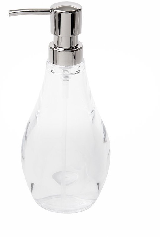 Диспенсер для мыла droplet, 280 мл, прозрачный (41679)