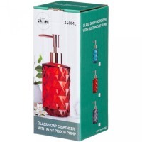 Диспенсер для жидкого мыла 340 мл Lefard (172-116)