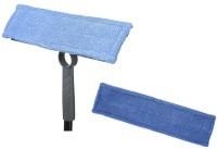 Набор из съемного основания для мытья стекол и зеркал и сменной насадки для стекол (72120)