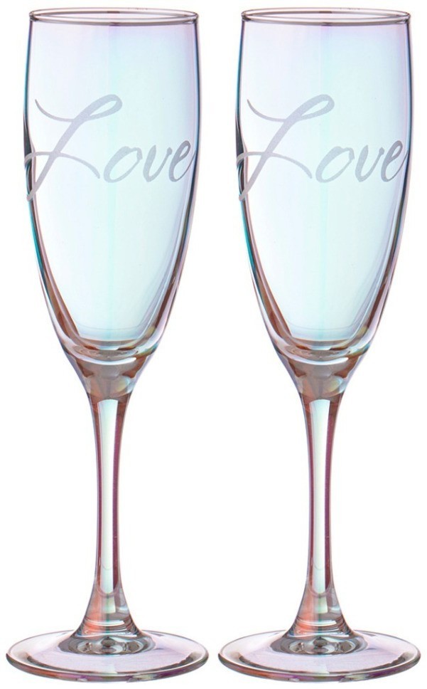 Набор бокалов из 2-х шт.  "любовь" 170 мл 6,3*6,3*20,5см Lefard (194-893)