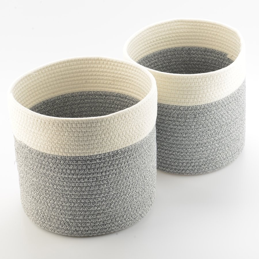 Кашпо gerd, D30х29 см кремовое/светло-серое (74831)