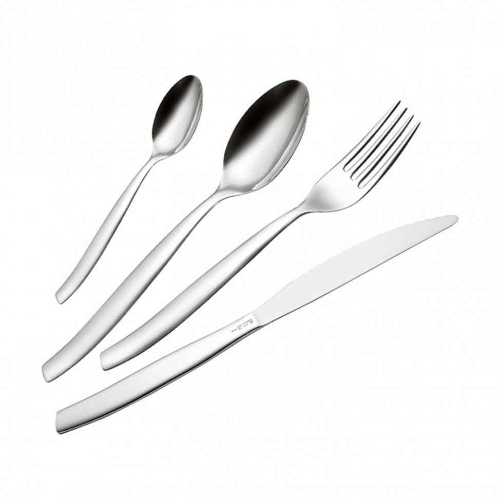 EME Набор кофейных ложек SHARK 6 шт C09SH/CR