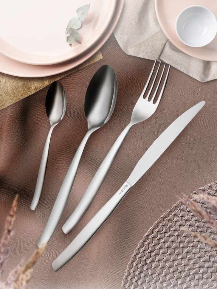 EME Набор кофейных ложек SHARK 6 шт C09SH/CR