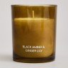 Набор ароматический "luxury" свеча в стакане 6*7,5 см и диффузор 70 мл black amber&ginger lily Lefard (605-119)