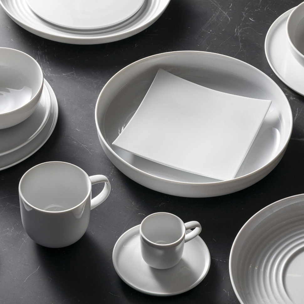 Блюдце 8RCP131-WHI, 13 см, фарфор, white, Costa Nova