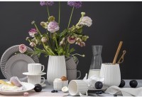 Набор из двух подставок для яиц белого цвета из коллекции edge, s (77246)