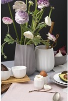 Набор из двух подставок для яиц белого цвета из коллекции edge, s (77246)