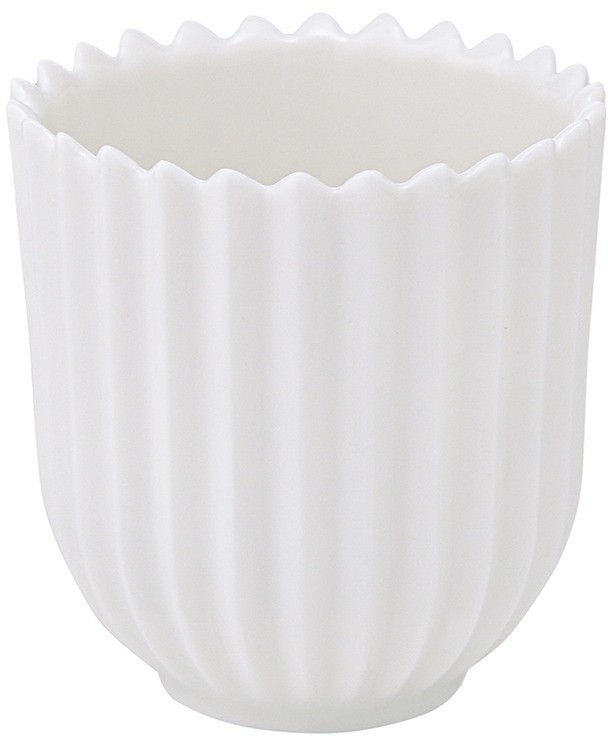 Набор из двух подставок для яиц белого цвета из коллекции edge, s (77246)