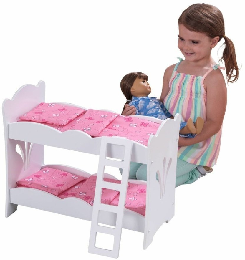 Двухъярусная кроватка - колыбель для куклы (60130_KE)