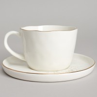 Чайный набор bronco &quot;gold&quot; на 2 пер. 4 пр. 200 мл (263-1359)