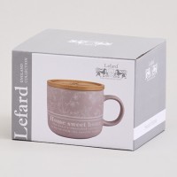 Кружка lefard 400мл с бамбуковой крышкой &quot;loving family&quot; 9.6*8cm (756-478)