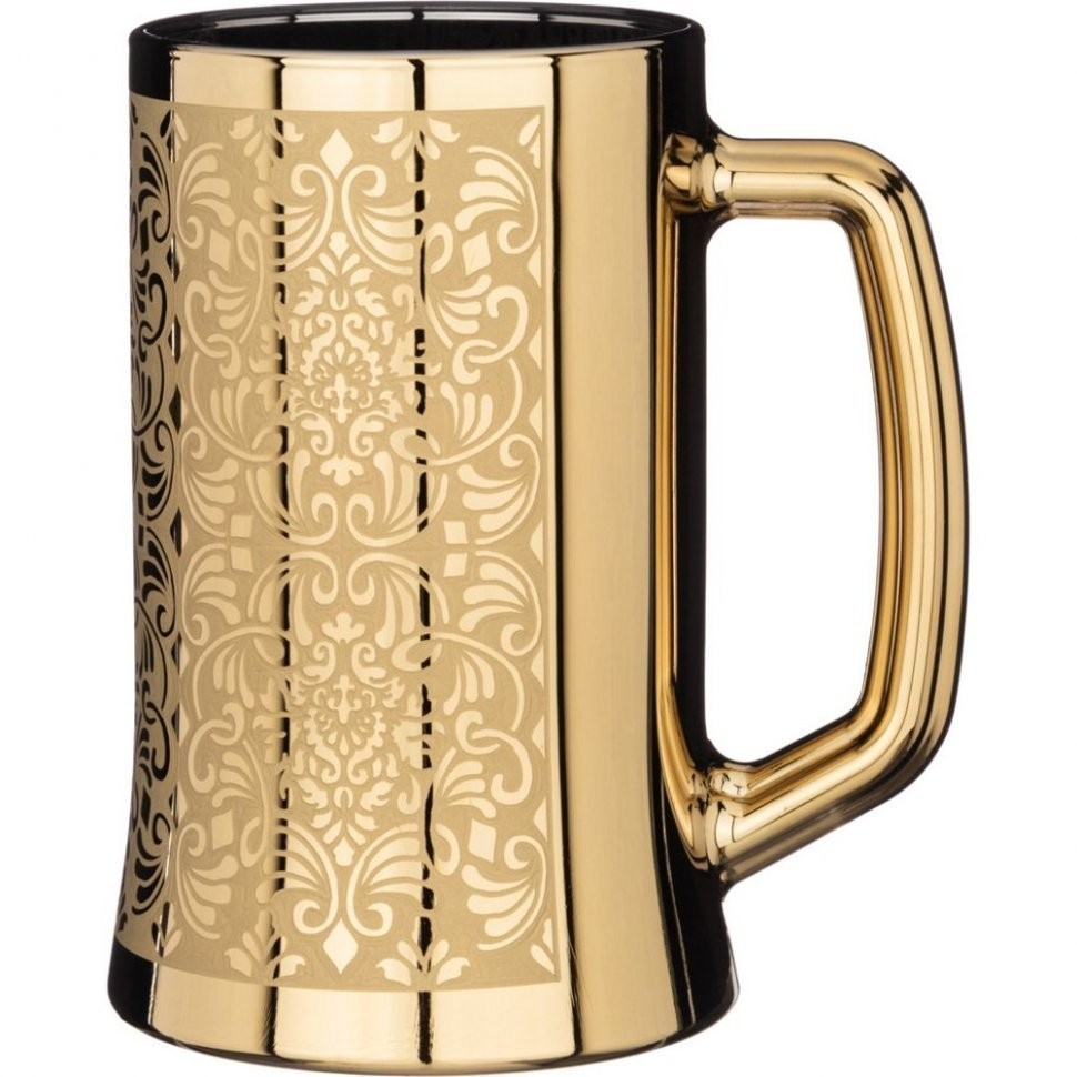 Набор 2 кружек для пива 500 мл "золотой либерти" Акционерное Общество (194-385)