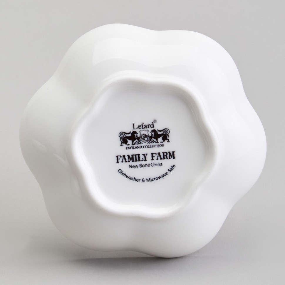 Набор розеток lefard "family farm" 4 шт. 11*3 см 100 мл (359-905)