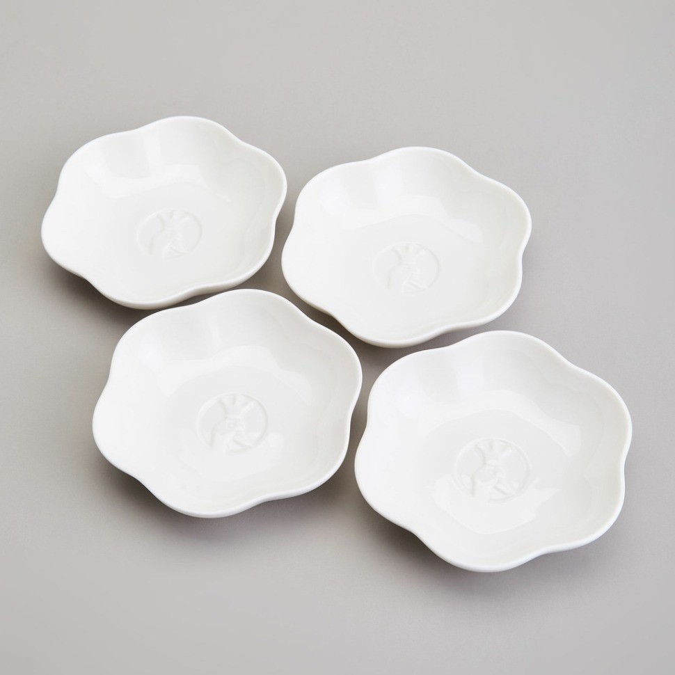 Набор розеток lefard "family farm" 4 шт. 11*3 см 100 мл (359-905)