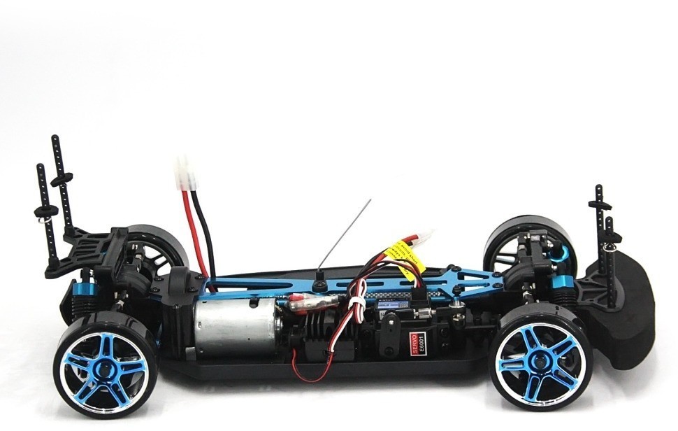 Радиоуправляемый автомобиль для дрифта HSP Flying Fish 1 - 1:10 4WD (94123-12344) - 2.4G