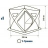 Зимняя палатка пятигранная Higashi Winter Camo Penta Pro трехслойная (80291)