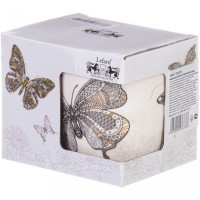 Кружка lefard &quot;бабочка&quot; 350мл мал уп=12шт (97-673)