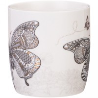 Кружка lefard &quot;бабочка&quot; 350мл мал уп=12шт (97-673)