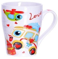 Набор кружкек 4шт/упак 340мл LR (26583-Н1)