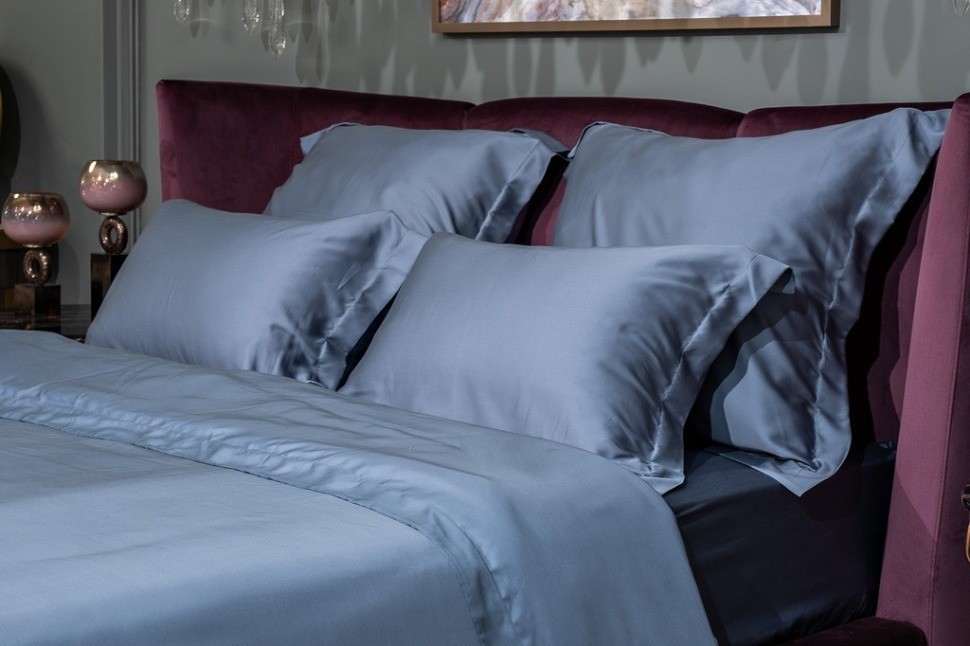 Простыня Сопрано синий  240*250 (TT-00010334)