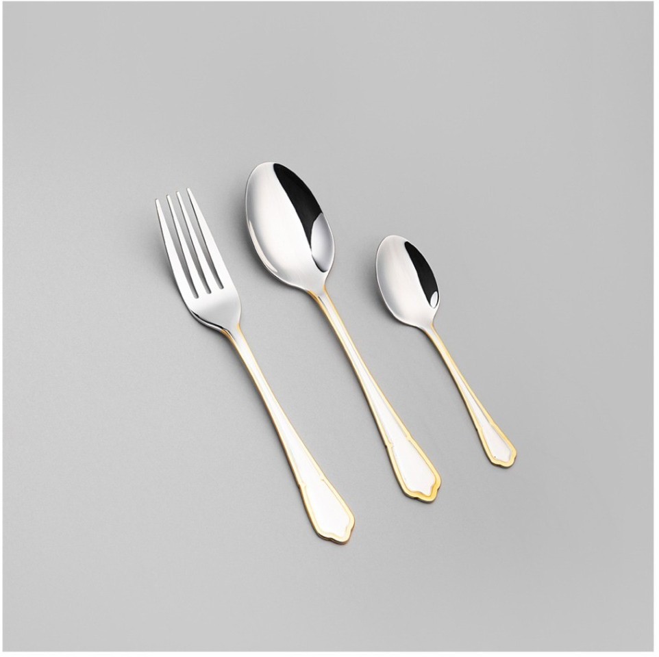 Набор столовых приборов на 6 персон  onda  agness 18 пр (942-547)